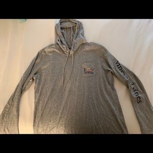 Vineyard Vines Hooded Long Sleeve Tshirt